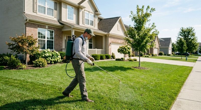 Lawn Insect Spraying in Katy, TX